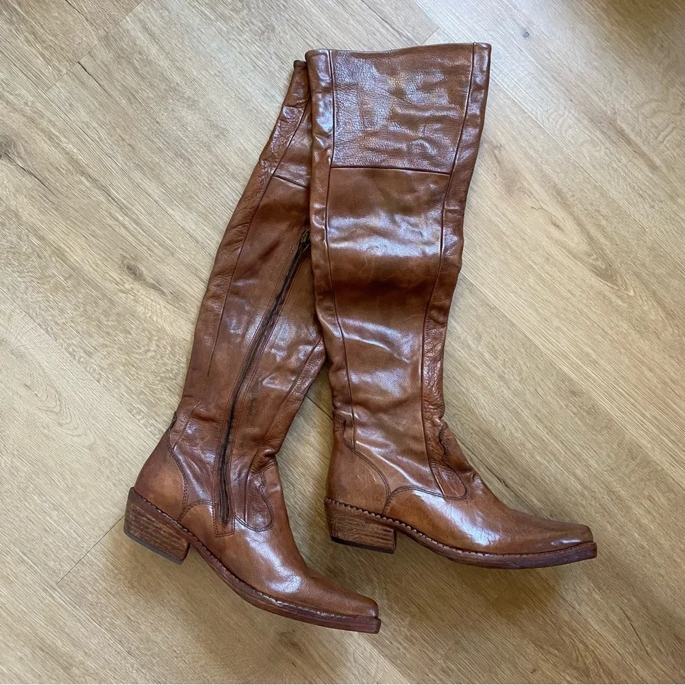 NEW FREE PEOPLE Maggie Over-The-Knee Tailored Boots